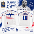 Camiseta Retro Francia Zidane – Edición Legendaria
